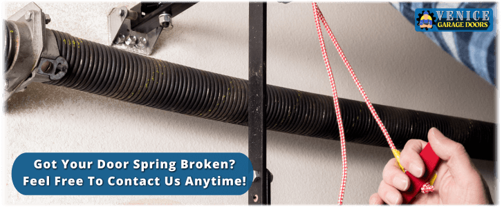 Broken Garage Door Spring Venice FL